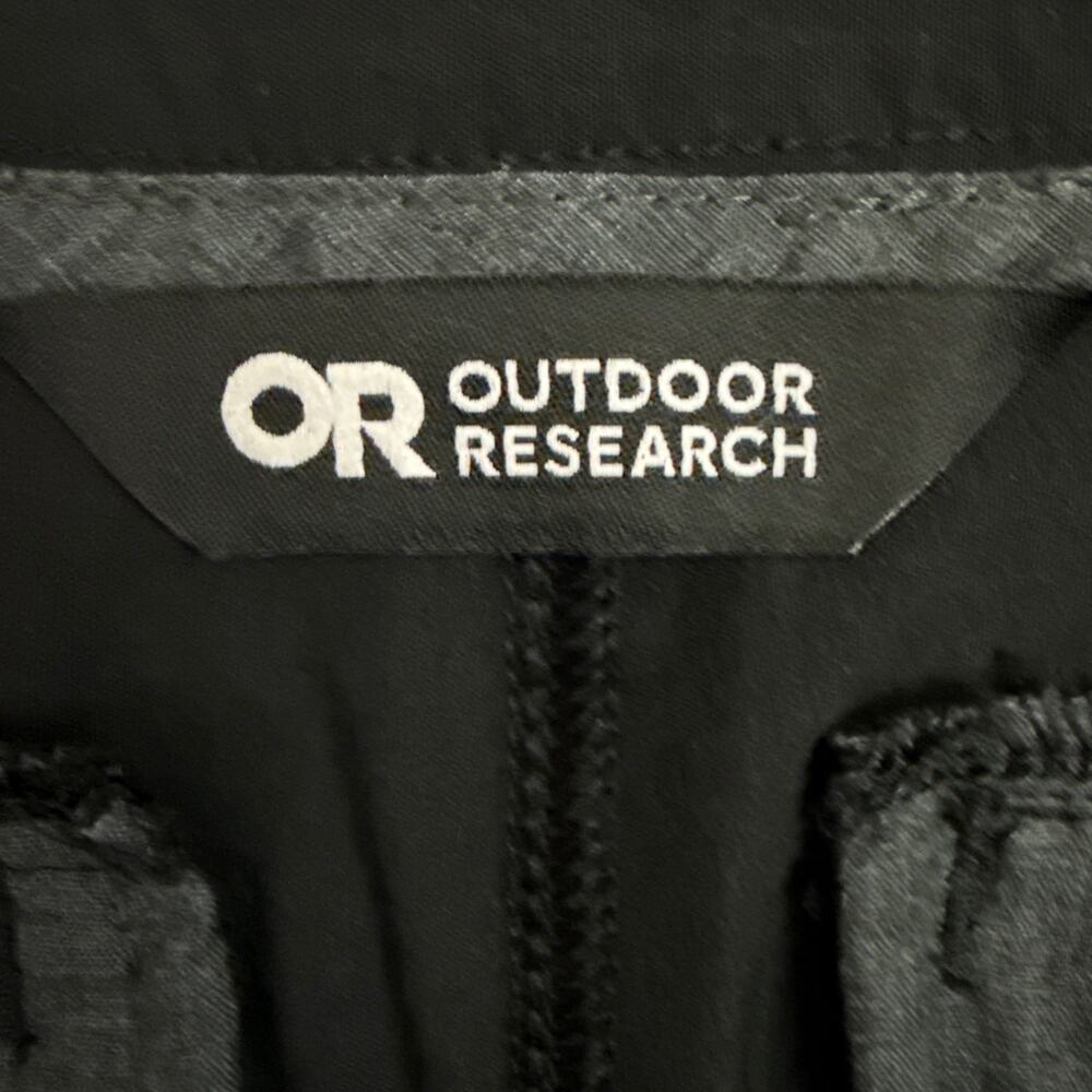 Outdoor Research Timberline Shorts Mens 34 Black Stretch Hiking Trail - Picture 2 of 14
